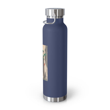 L'Arc Rouge by George Barbier Copper Vacuum Insulated Bottle, 22oz