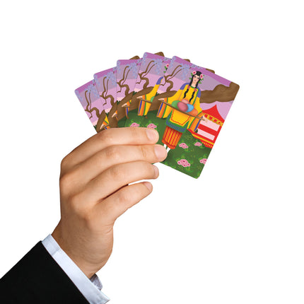 Elegance and Blooms Playing Cards