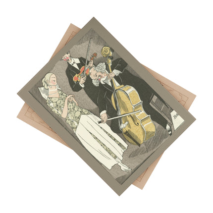 The Maestro’s Performance by Fernand Siméon Ceramic Tile