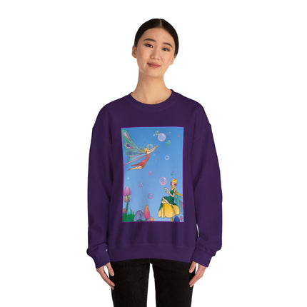 Blossoming Fairy Magic Unisex Heavy Blend™ Crewneck Sweatshirt