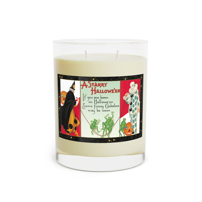 A Starry Halloween Scented Candle - Full Glass, 11oz