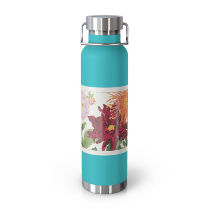 Dahlia by Tanigami Kônan Copper Vacuum Insulated Bottle, 22oz