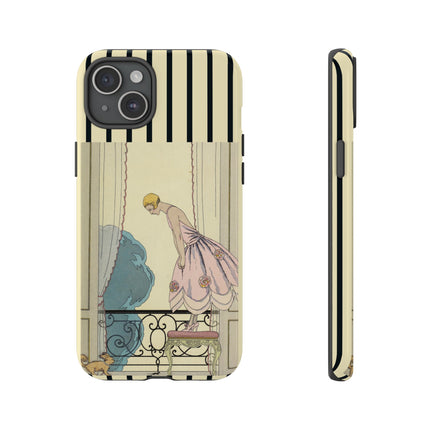 Falbalas et fanfreluches, La Souris by George Barbier Phone Cases