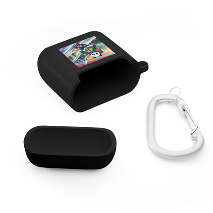 Cyberpunk Panda AirPods Case Cover