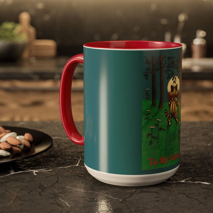 Peekaboo by Louis Wain Colorful Mugs (11oz, 15oz)
