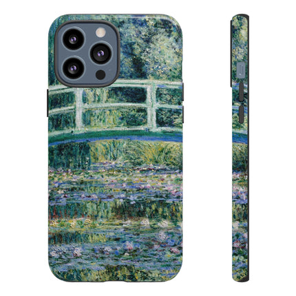 Water Lilies and Japanese Bridge by Claude Monet Phone Cases