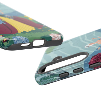 🌹🌿 The Willow Garden Promenade Phone Case – Art Deco Floral Elegance