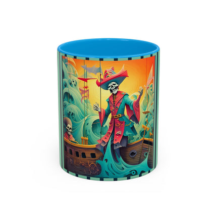 Skeleton Crew of the Misty Seas Colorful Mugs (11oz, 15oz)