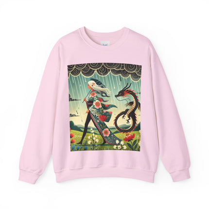 The Dragon Fairy’s Stride Heavy Blend™ Crewneck Sweatshirt