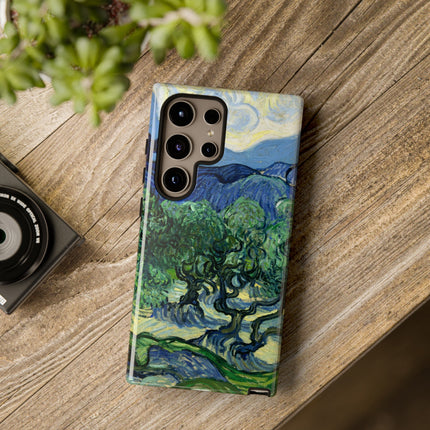 Olive Trees by Vincent Van Gogh Phone Cases