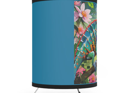 Camouflage Chameleon Tripod Lamp