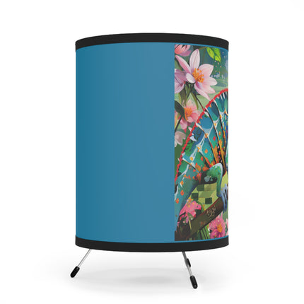 Camouflage Chameleon Tripod Lamp