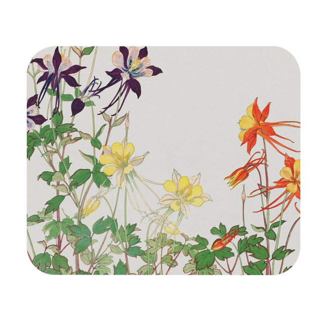 Aquilegia Flower by Tanigami Kônan Mouse Pad, Rectangle