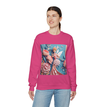 Peony Fairy Unisex Heavy Blend™ Crewneck Sweatshirt