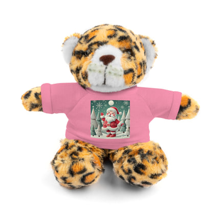 Santa's Joyful Night Stuffed Animals with Tee