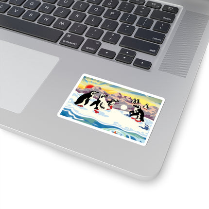 Snowball Shenanigans Kiss-Cut Stickers (4 Sizes)