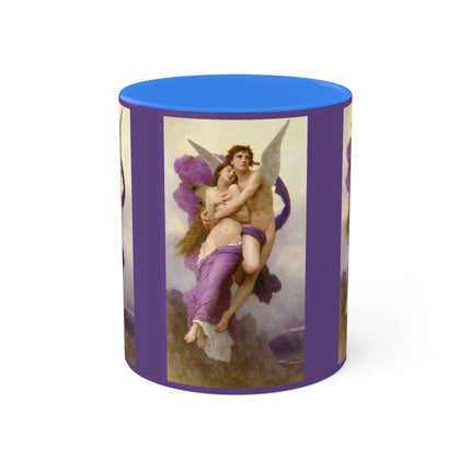 The Abduction of Psyche by William Bouguereau Colorful Mugs, 11oz