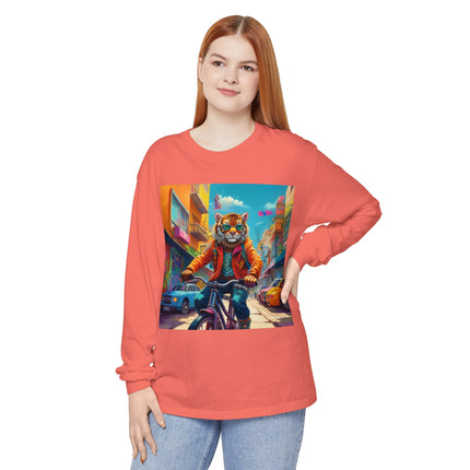 Urban Bike Ride Long Sleeve T-Shirt