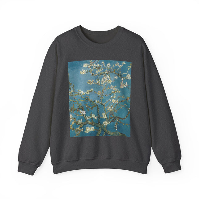 Almond Blossom by Vincent van Gogh Heavy Blend™ Crewneck Sweatshirt