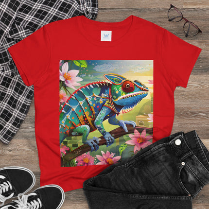 Camouflage Chameleon Cotton Tee