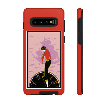 Woman Waiting for her Beloved at 1:59 by Kobayashi Kaichi Phone Case