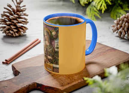 Madonna and Child by Carlo Crivelli Colorful Mugs (11oz, 15oz)