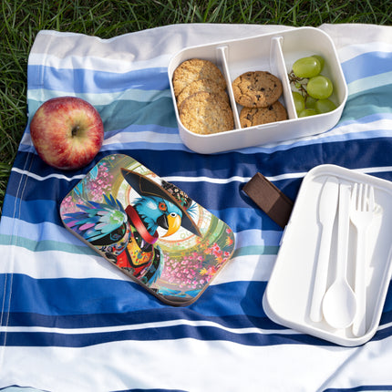 Tech Plumes Bento Lunch Box
