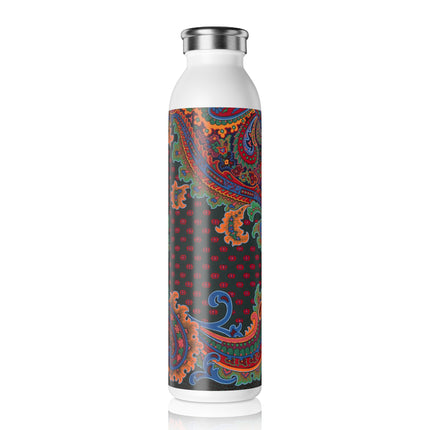 Design for a Carpet by Anonymous III Slim Water Bottle