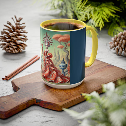 The Seahorse Court Colorful Mugs (11oz, 15oz)
