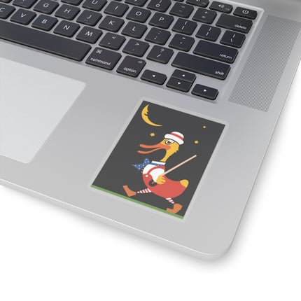 Dapper Duck Kiss-Cut Stickers (4 Sizes)