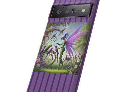 Lavender-Winged Fairy Phone Cases