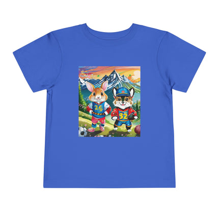 Animal Athletes Toddler Short Sleeve Tee