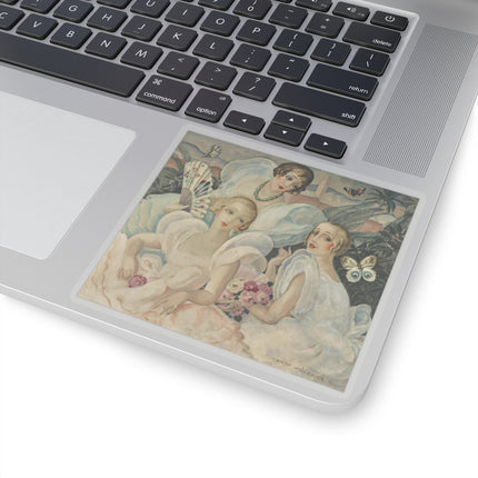Les Femmes Fatales by Gerda Wegener Kiss-Cut Stickers (4 Sizes)
