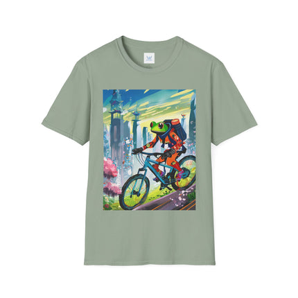 Cyberpunk Frog Softstyle T-Shirt