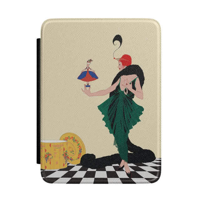 The Marionette Kindle Case – Cabaret Glamour & Theatrical Charm