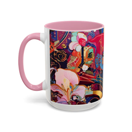 Ethereal Irises Colorful Mugs (11oz, 15oz)