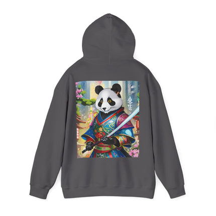 Cyberpunk Samurai Panda – Heavy Blend™ Hooded Sweatshirt