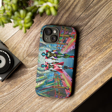 Cyber Punk Robot Models Phone Cases