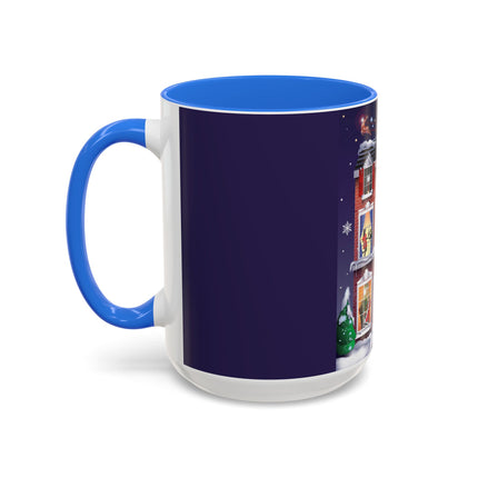 A Christmas Eve Celebration Colorful Mugs (11oz, 15oz)