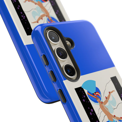 Exotic Dancer Phone Case – Vibrant Performance & Art Deco Flair