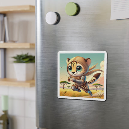 Swift Cheetah Die-Cut Magnets (5 Sizes)