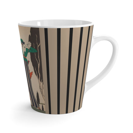 L'Arc Rouge by George Barbier Latte Mug