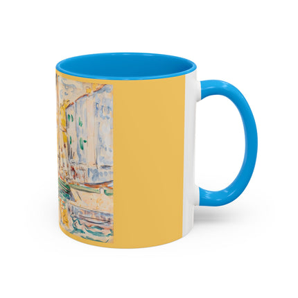 Saint-Tropez by Paul Signac Colorful Mugs (11oz, 15oz)