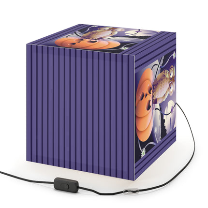 The Startled Pumpkin Light Cube Lamp