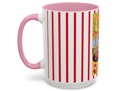 Art Deco Christmas Colorful Mugs (11oz, 15oz)