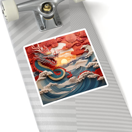 Emergence of the Dragon Kiss-Cut Stickers (4 Sizes)