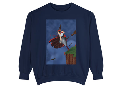 The Enchanted Witch Unisex Garment-Dyed Sweatshirt