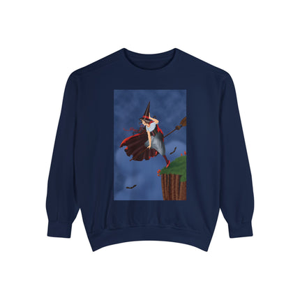 The Enchanted Witch Unisex Garment-Dyed Sweatshirt
