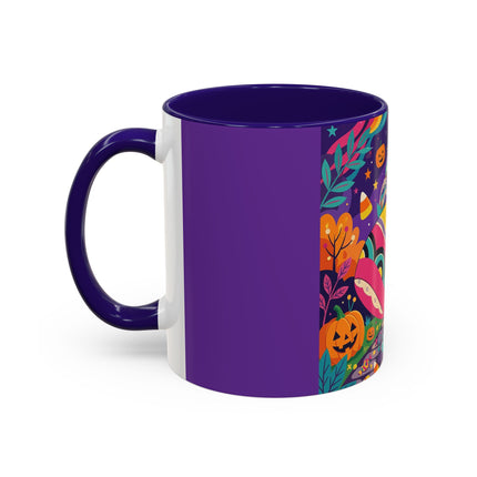 🌙🎃 The Lady Of Moonbeam Hollow Colorful Mug – Whimsical Halloween Charm