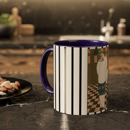 Les Hermines by Georges Lepape Colorful Mugs (11oz, 15oz)